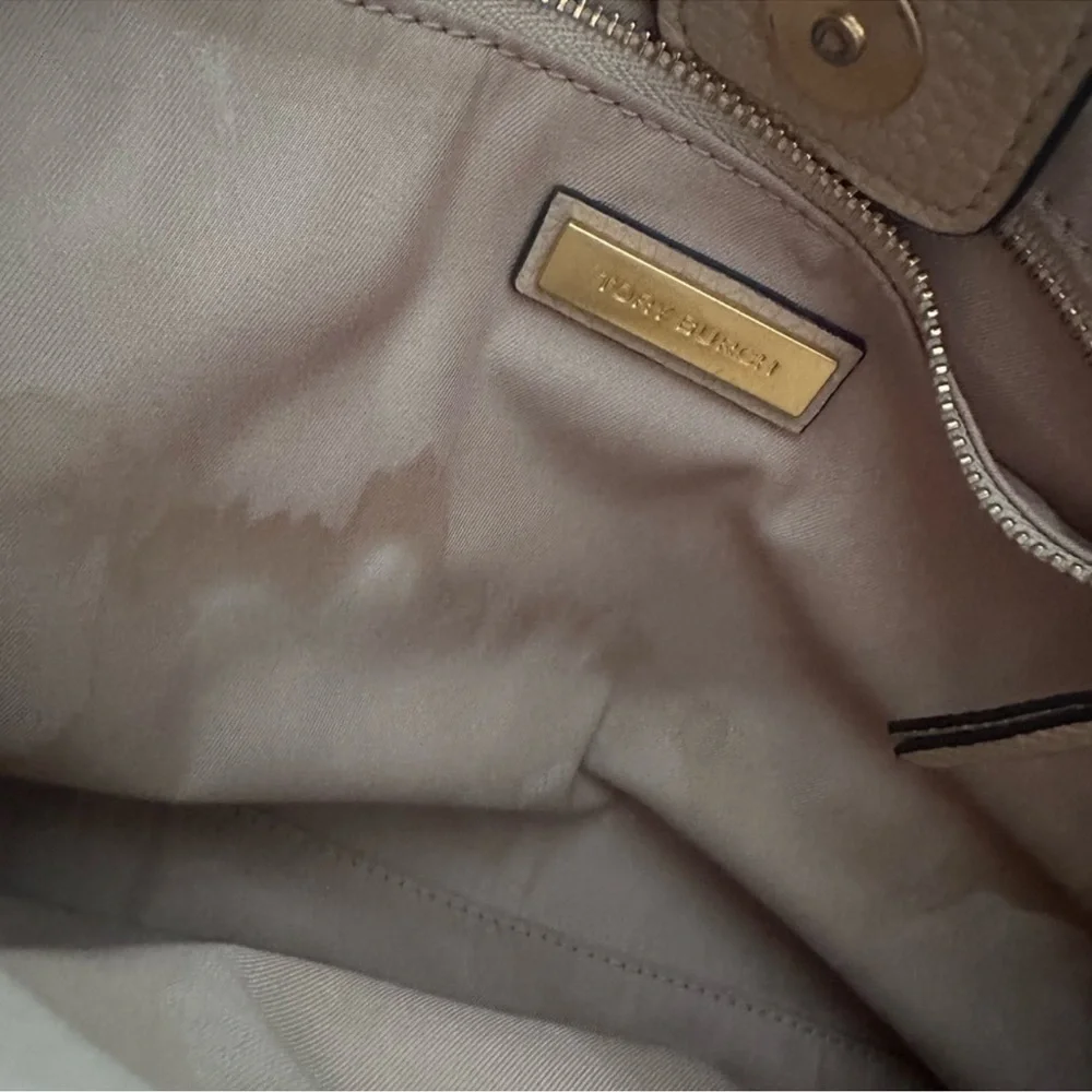 Tory Burch Blush Pink Nude Color Tote - Picture 4 of 5